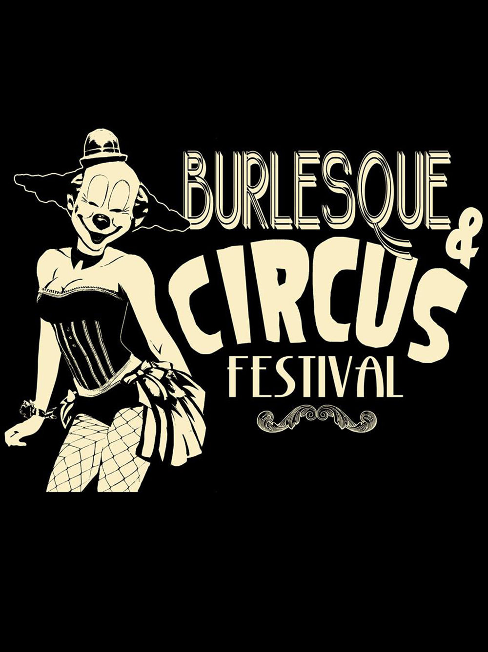 Clothing- Burlesque Circus T-shirt